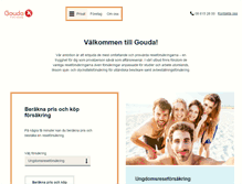Tablet Screenshot of gouda-rf.se